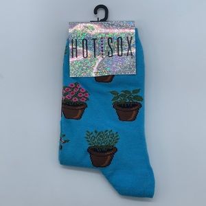 Hot Sox Women’s Gardening Crew Socks – Plant Lover Style